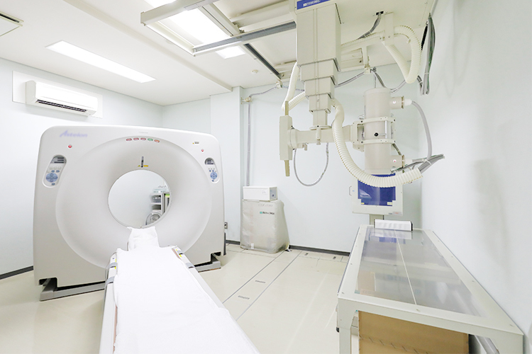 浜田クリニック 奈良市 各種検査機器を備え、基本的な検査に対応可能