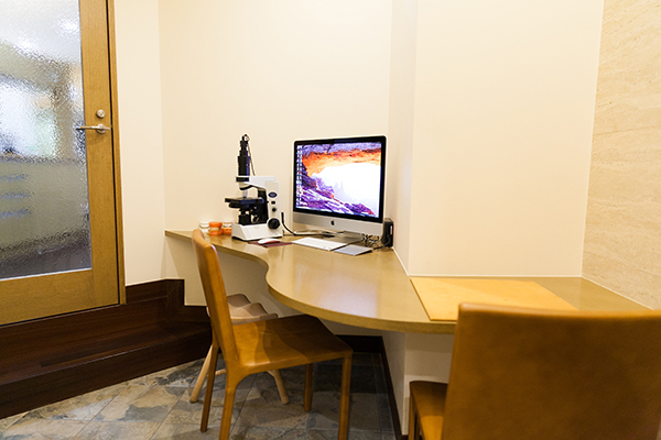 津田デンタルクリニック 千代田区 カウンセリングルームでじっくり治療について相談できる