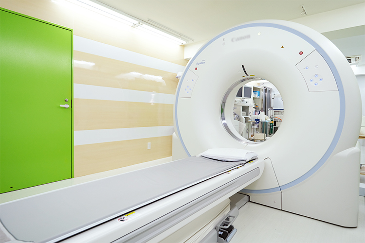 西小山駅前うさみ内視鏡・消化器内科クリニック 品川区 CT検査室も備え、画像診断にも力を入れる