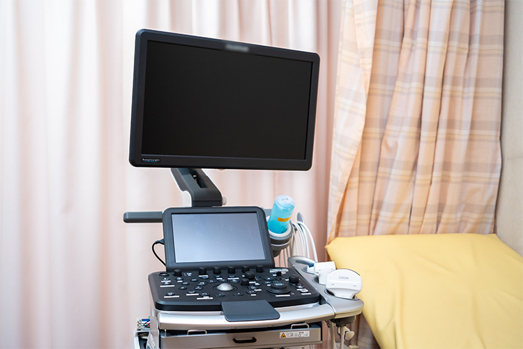 天沼消化器内科・外科クリニック 杉並区 高画質での検査が可能な超音波検査機も完備