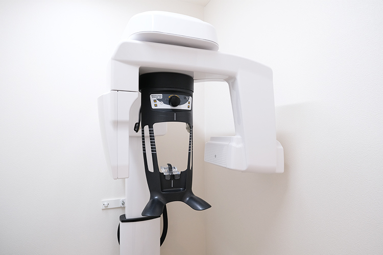 ゆずの木歯科クリニック 入間郡毛呂山町 先進の歯科用CTを導入しており、精密な検査・診断を行う