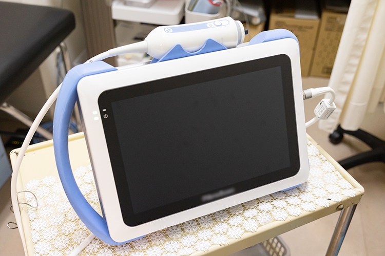 戸谷内科 岐阜市 超音波を用いた肝臓検査装置で肝臓がんの早期発見が可能