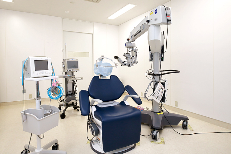 なんぶ眼科 生駒市 手術室も備え、緑内障や白内障の手術にも対応