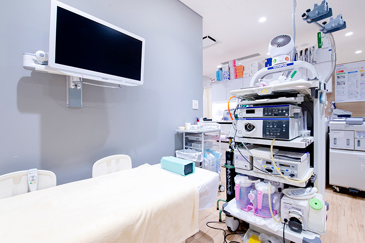 横浜内科おなかクリニック 横浜市青葉区 内視鏡検査に注力をしており、機器も充実