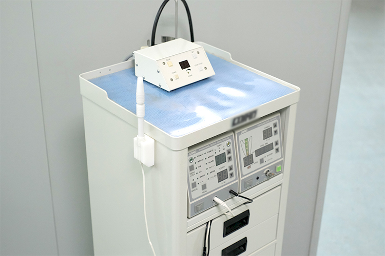 かごはら南口歯科クリニック 深谷市 高周波治療の機器も完備