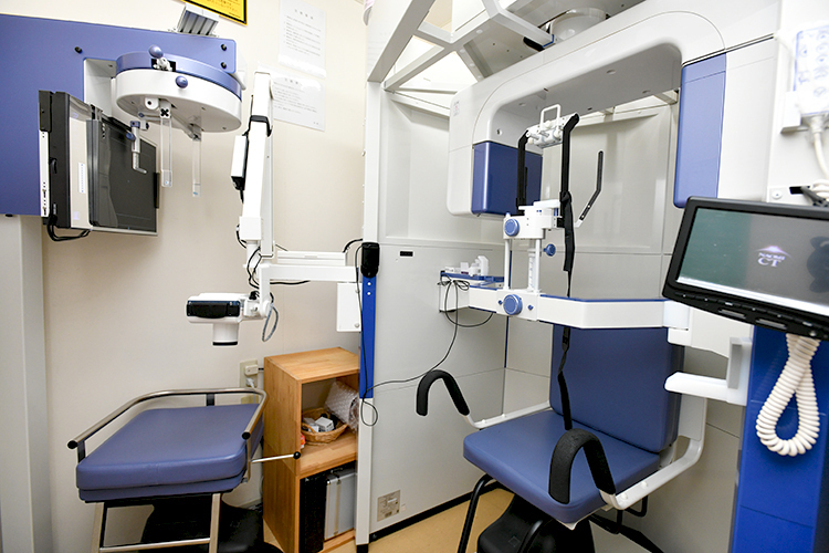 佐藤歯科クリニック 所沢市 歯科用CTなどを完備し、精密な検査を実施