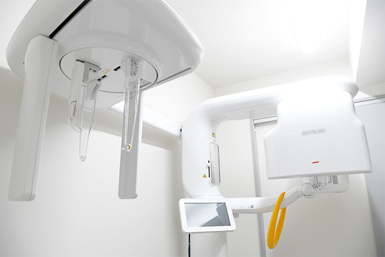 UMEMOTO DENTAL OFFICE 川崎市高津区 CTによる精密な画像診断が可能