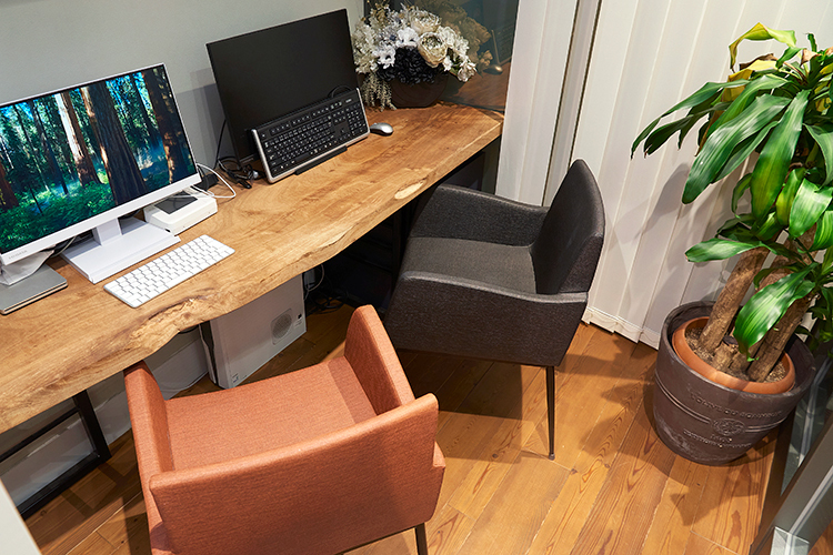 中央ビル歯科クリニック 鹿児島市 個室のカウンセリングルームも完備