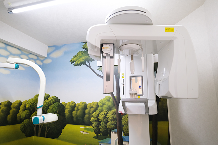 杉の子ビル歯科 足立区 開放感のあるエックス線室