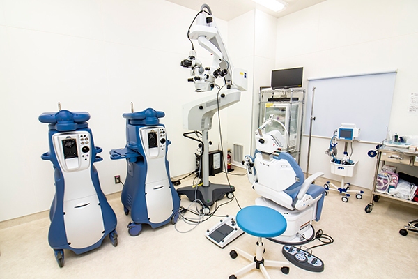 かなもり眼科クリニック 明石市 白内障や緑内障、外眼部疾患や斜視など日帰り手術も行う