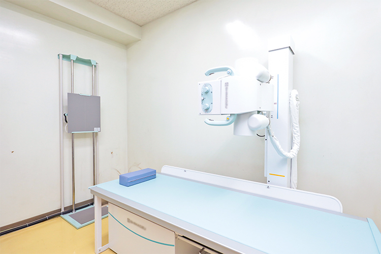 友成第二医院 文京区 診断の精度を高めるためのレントゲン設備を完備