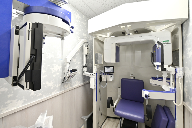 神田駅そば総合歯科 千代田区 矯正の際にも使用している歯科用CT