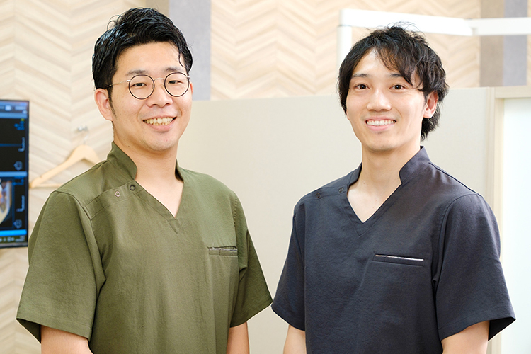 荻窪ステーションサイド歯科・矯正歯科 杉並区 向井院長と井上先生で患者の幅広いニーズに対応