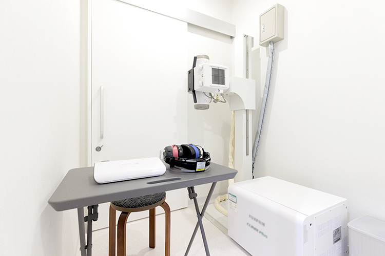 赤坂グリーンクロス　胃と大腸の内視鏡消化器内科クリニック 溜池山王院 港区 レントゲンをはじめ、各種検査機器が充実している