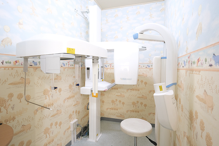 まい歯科こども歯科 北九州市小倉北区 精密な検査を行うため、歯科用CTやセファログラムを完備