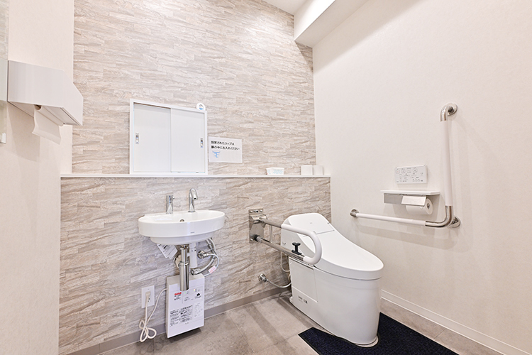 綾瀬糖尿病・生活習慣病クリニック 足立区 院内・トイレともにバリアフリー対応