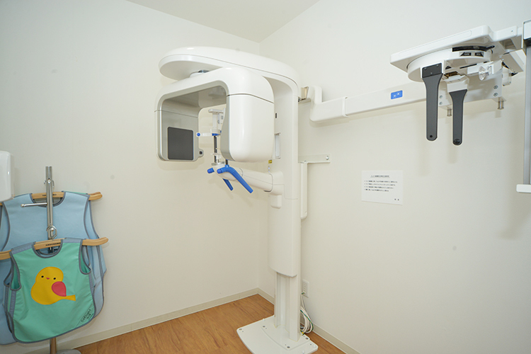 きなみ小児歯科・矯正歯科医院 広島市佐伯区 見えない部分までしっかりチェックするためのレントゲン