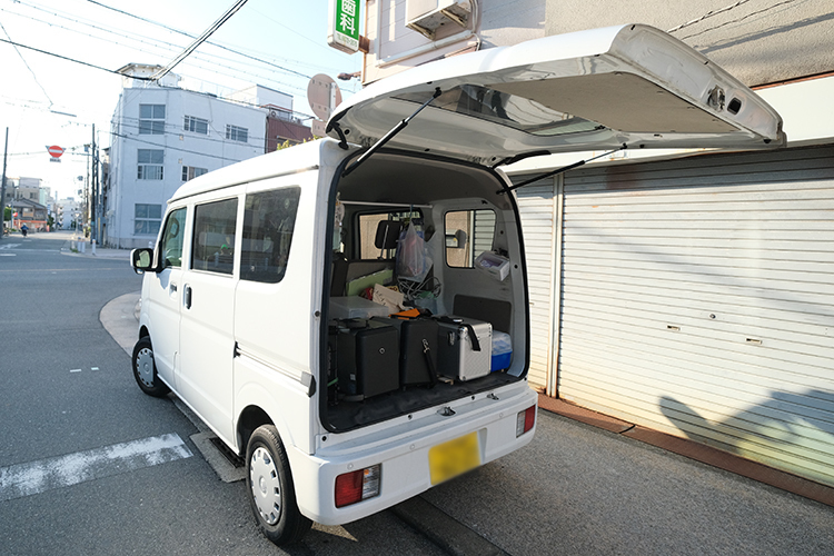 橋本歯科クリニック 大阪市港区 訪問診療では、患者の口腔ケアを主に行っている
