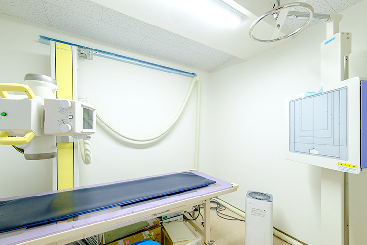 聖愛クリニック 台東区 心臓など循環器用の超音波診断装置や物理療法機器も設備