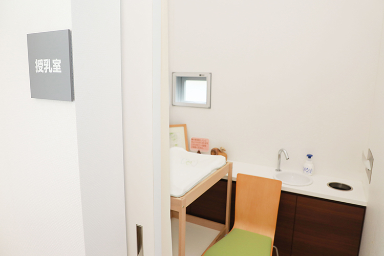 きたやま乳腺クリニック 北九州市小倉南区 授乳室やキッズスペースも完備。子ども連れでも通いやすい