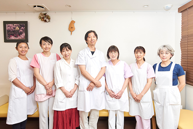 服部医院 板橋区 ベテランの優しいスタッフが迎える