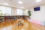 ファミリィ アイ クリニック 佐賀市 小さい子を連れての通院もしやすい環境を整えている
