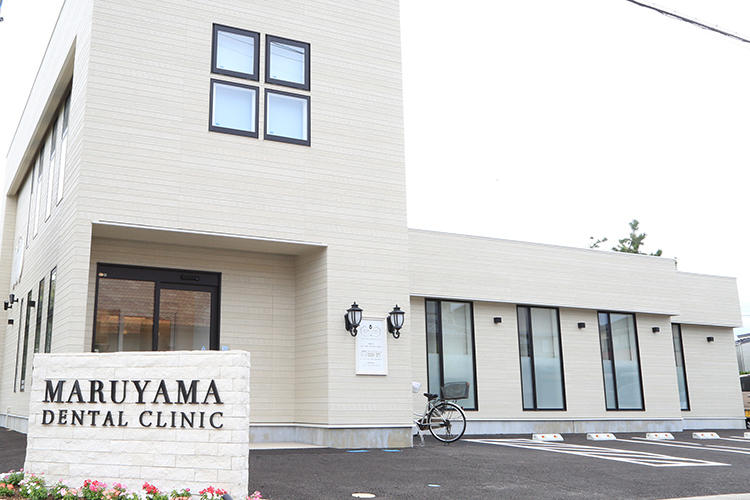 マルヤマデンタルクリニック 新潟市西区 場所は新潟市西区の新興住宅地「ときめき西」内