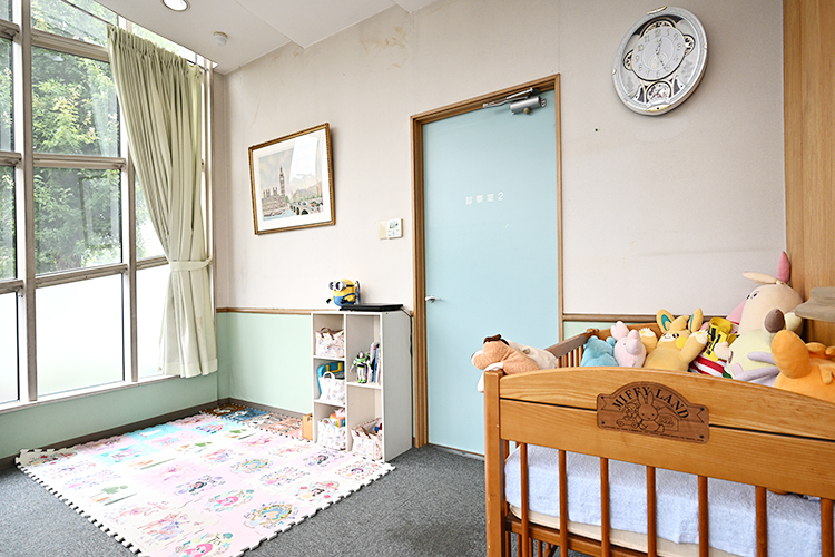いとうクリニック 佐倉市 小さな子どもが退屈せず過ごせるよう配慮された空間
