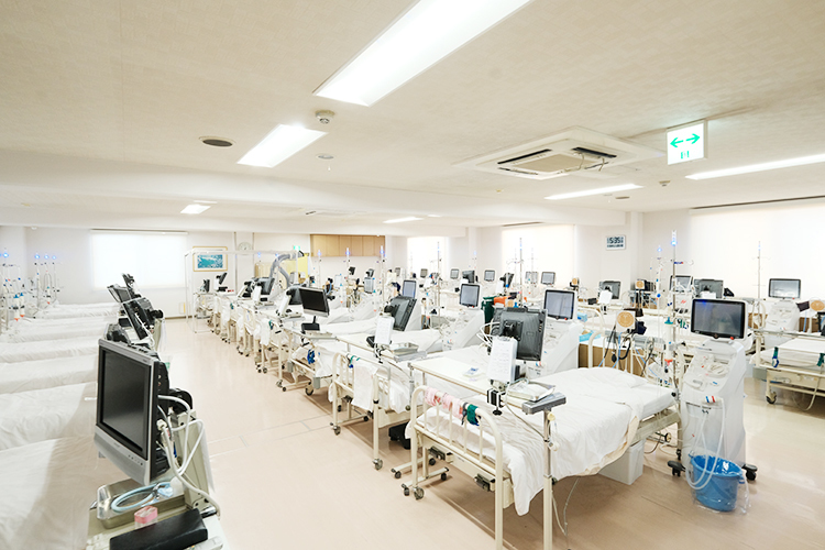 なばたけ冬野クリニック 唐津市 快適に処置を受けられるよう、設備にこだわっている同院
