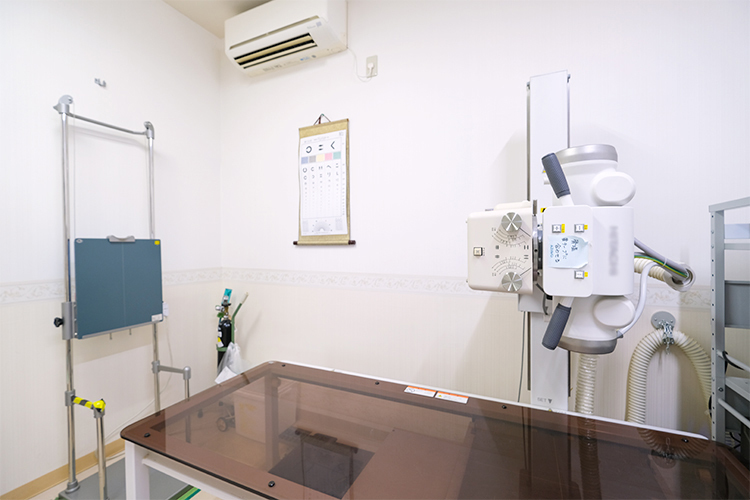けやき医院 さいたま市西区 院内でエックス線検査を実施し、迅速な診断に役立てる