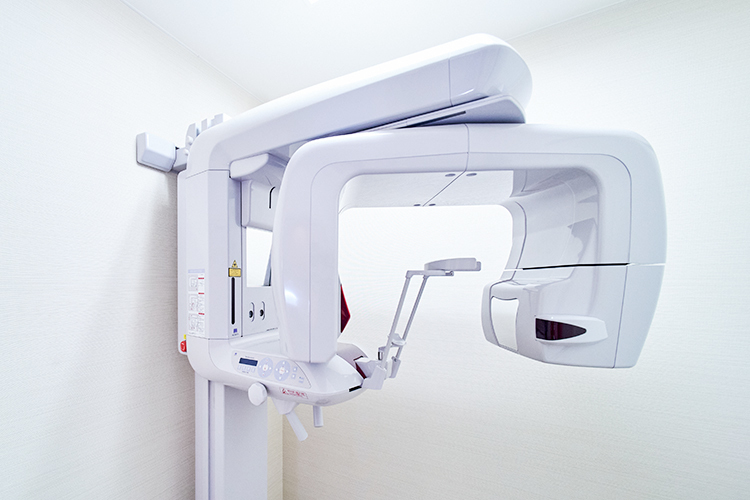 なかお歯科医院 大田区 エックス線室。歯科用CTなどの機器を導入