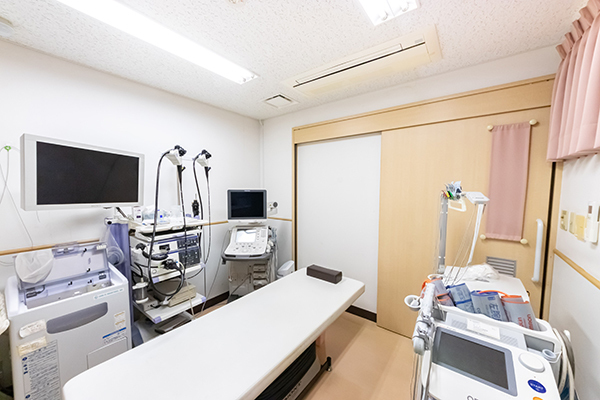 日鼻医院 富士見市 口や鼻からの内視鏡検査も受けることができる