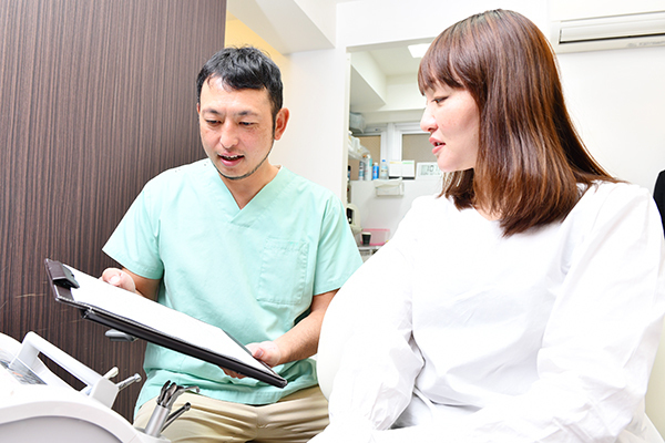 祐天寺歯科クリニック カウンセリングで患者の要望を確認