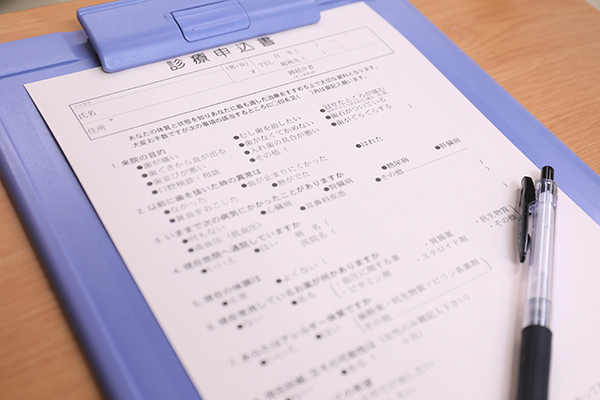 内田歯科医院 問診、検査で口腔内の把握からスタート