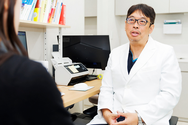 つだ皮膚科クリニック 問診と診断を受ける