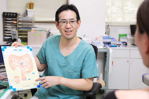 深谷胃腸科外科 問診と検査説明