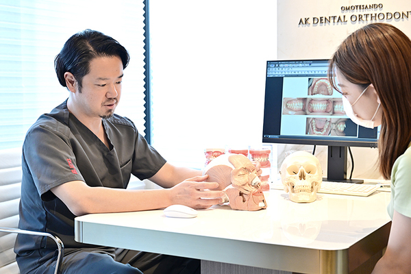 表参道AK歯科・矯正歯科 カウンセリング