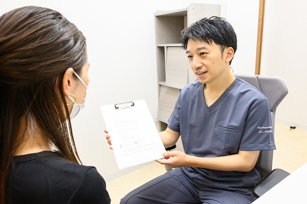 にしな内科 問診・事前説明