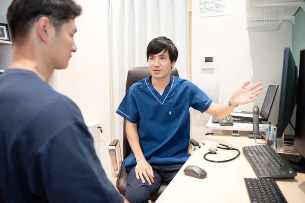 里村消化器内科・胃と大腸内視鏡クリニック 問診と事前説明
