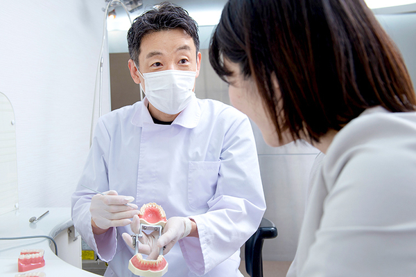 高野デンタルクリニック めざす白さなどをカウンセリングで検討