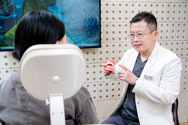 もも矯正歯科 問診、口腔内チェックとカウンセリング