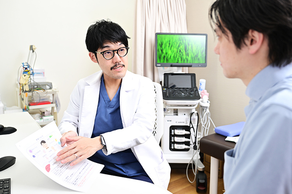 ぎょうとく内科・内視鏡クリニック 問診と事前説明