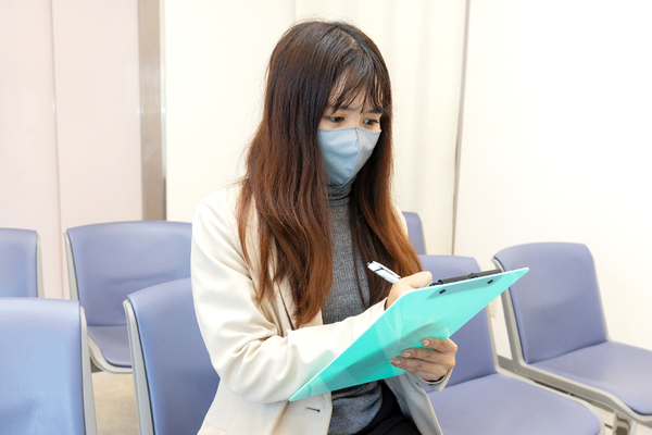 はせがわ整形外科運動器エコークリニック 問診・触診