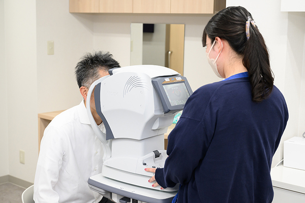 錦糸町おおかわ眼科 問診と検査