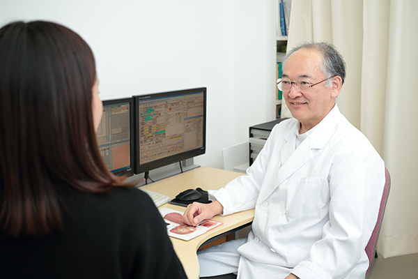 新百合山手福本内科 問診・説明