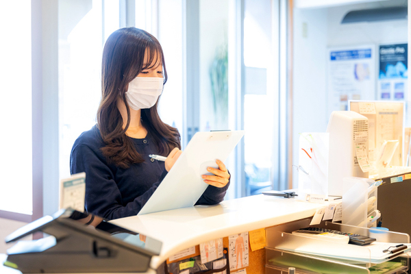 大垣さくらファミリークリニック 初診・検査の確認と診察