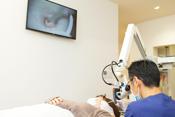 ばば耳鼻科・日帰り手術クリニック 手術前検査の実施、および手術の流れについて説明