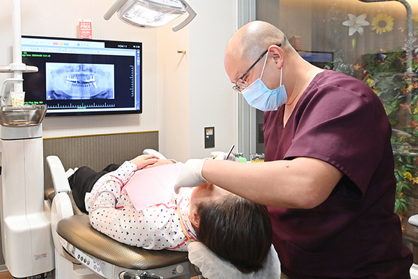 モリシタ歯科医院 口腔内に虫歯や歯周病がある場合は、その治療から
