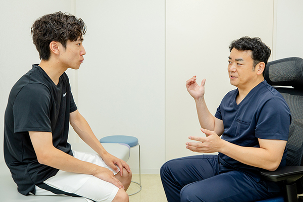 おざき整形外科クリニック 医師の診断に基づき治療計画を設定