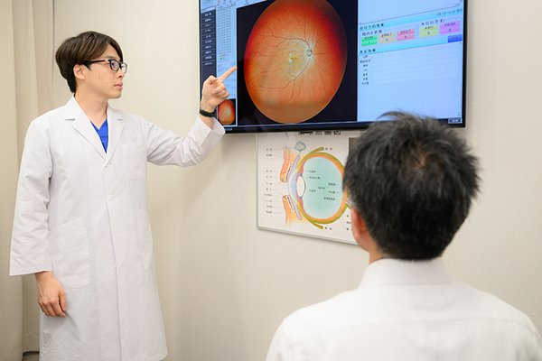 錦糸町おおかわ眼科 検査結果と手術内容の説明